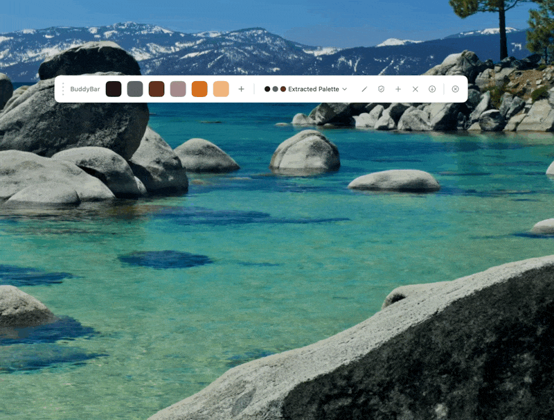 Checking color accessibility in BuddyBar