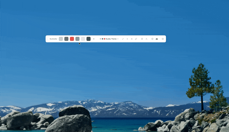 Shade ladder showing 10 tonal variations